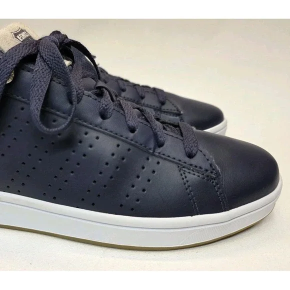 Mens Size 10 K-Swiss Court Casper Tennis Sneakers Navy Blue - Picture 4 of 10